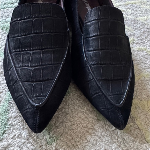 Jeffery Campbell Viona sculptural suede loafers 5.5 - Picture 4 of 8